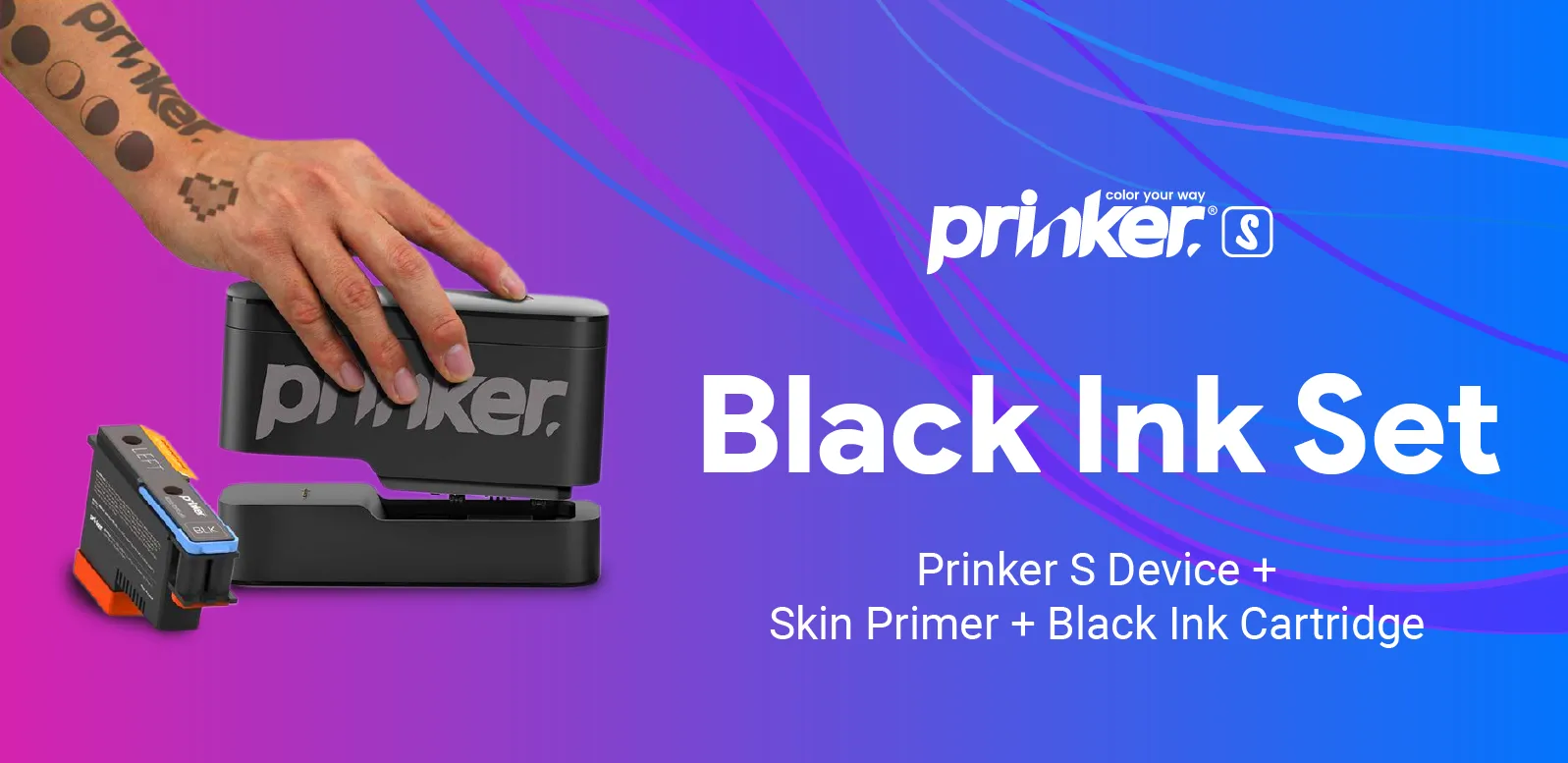 Prinker S Black Ink Set